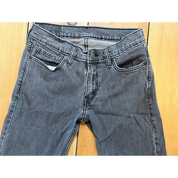 Levi Men's Faded Black 511 Denim Jeans. Size W30 L32 - Picture 3 of 7